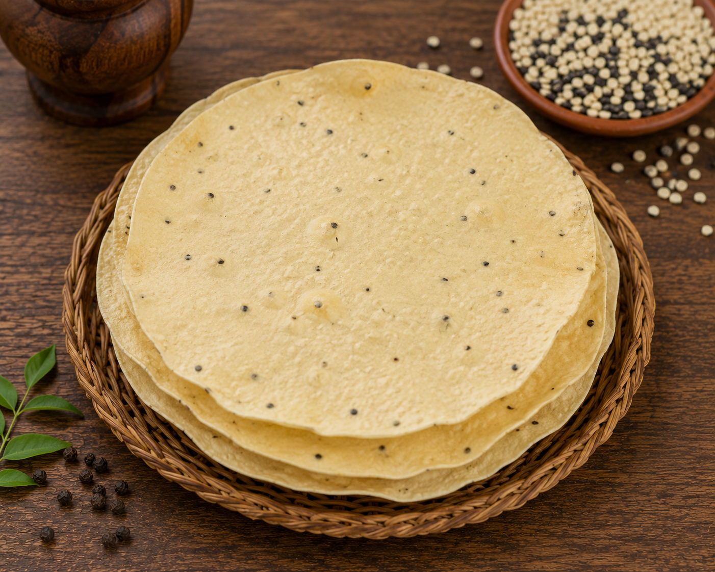 Plain Urad Papad